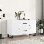 Maison chic - buffet, bahut, meubles de rangement, commodes blanc 100x36x60 cm bois d'ing�nierie wfe972181 ...