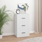 Maison chic - buffet, bahut, meubles de rangement, commodes blanc 40x33x70 cm bois d'ing�nierie wfe648419 ...