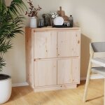Maison chic - buffet de cuisine buffet bas - meuble de rangement - 60x34x75 cm bois massif de pin Maison chic - buffet de cuisine buffet bas - meuble de rangement - 60x34x75 cm bois massif de pin