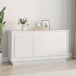 Maison chic - buffet, enfilade, armoire de cuisine blanc 102x35x55 cm bois d'ing�nierie con86300 design ...