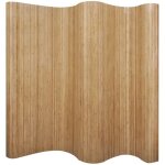 Cloison de s�paration - paravent s�paration de pi�ces bambou naturel 250x165 cm