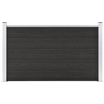 Maison chic - clôture de jardin brise vue panneau de clôture wpc 180x105 cm gris 74570 Maison chic - clôture de jardin brise vue panneau de clôture wpc 180x105 cm gris 74570