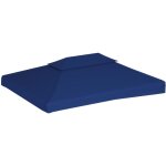Maison chic - inlife toile sup�rieure de belv�d�re 2 niveaux 310 g / m� 4x3 m bleu