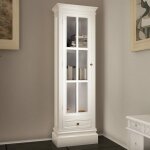 Maison chic - meuble de biblioth�que avec 3 �tag�res �tag�re de rangement / blanc bois
