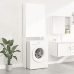 Maison chic - meuble machine � laver meuble pour wc blanc 64x25, 5x190 cm 87319