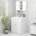 Maison chic - meuble machine  laver meuble pour wc blanc 70, 5x25, 5x90 cm 21253