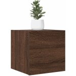Maison chic - meubles tv muraux 2 pcs moderne - meubles de rangement - buffet salon - chne marron 30, ...