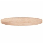 Plateau et dessus de table rond Ø80x4 cm bois de chêne massif non traité 28180 Plateau et dessus de table rond Ø80x4 cm bois de chêne massif non traité 28180