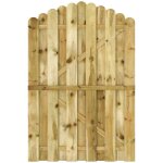 Maison chic - portail de jardin portillon grillage portail de clôture bois de pin imprégné 100x150 cm ... Maison chic - portail de jardin portillon grillage portail de clôture bois de pin imprégné 100x150 cm ...