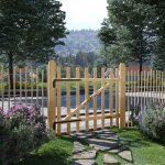 Maison chic - portillon simple de clôture porte portillon portail de jardin bois de noisetier 100 x 90 ... Maison chic - portillon simple de clôture porte portillon portail de jardin bois de noisetier 100 x 90 ...