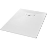 Maison chic - receveur de douche bac de douche / smc blanc 100 x 70 cm