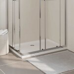 Maison chic - receveur de douche rectangulaire bac de douche abs blanc 70x100 cm