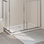 Maison chic - receveur de douche rectangulaire bac de douche abs blanc 70x120 cm 60708