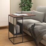 Maison chic - table d'appoint bout de canapé table basse noir 55x36x59, 5 cm bois d'ingénierie 66806 Maison chic - table d'appoint bout de canapé table basse noir 55x36x59, 5 cm bois d'ingénierie 66806