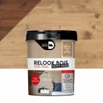 Lasure int�rieure pour bois naturel 0. 75l ? effet bois satin� ? application directe sans sous - couche ...