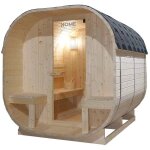 Home deluxe - sauna d'extérieur cube taille:deluxe l Home deluxe - sauna d'extérieur cube taille:deluxe l
