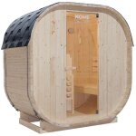 Home deluxe - sauna d'extérieur cube taille : m Home deluxe - sauna d'extérieur cube taille : m