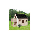 Maison de jardin en duplex 3, 05x2, 1x2, 5 m en pin