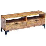 Prolenta premium - furniture limited - meuble tv bois de manguier 120x35x45 cm