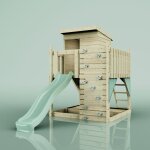 Polarplay ? maison sur pilotis aire de jeux 415 x 190 cm ? hauteur 261 cm ? toboggan 220 cm ? couleur ...