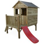 Maisonnette en bois 2m� - magnolia - cabane pour enfant en pin autoclave