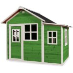 Exit toys - maisonnette en bois exit loft 150 - vert