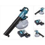 Makita dub 187 rg souffleur et aspirateur de feuilles sans fil 18 v brushless + 1x batterie 6, 0 ah + ...
