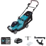Makita - outillage - tondeuse � gazon sans fil 40v, largeur de coupe 43 cm, 1 batterie li - ion xgt 4, ...