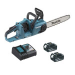 Makita - trononneuse 36v lxt (2x3, 0 ah) guide de 35 cm duc353rf2