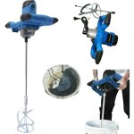Malaxeur  mortier 2600 w avec filetage m14, engrenage mtallique  6 vitesses, dmarrage progressif, ...