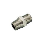 Mamelon egal male / male a2, laiton, filetage male 3 / 8 pouce gaz x filetage male 1 / 4 pouce gaz
