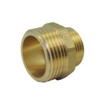 Mamelon r�duit laiton m�le / m�le pn16 - raccord filetage gaz plomberie � a: 1 / 4'' � b: 1 / 8''