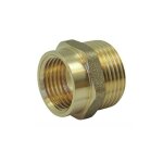 Raccord laiton m�le - femelle 3 / 4'' ? diam�tre b 1 / 2'' ? r�sistance � la corrosion ? pour installations ...