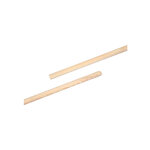 Manche balai de cantonnier 1m40 d28mm ? bois brut pour nettoyage efficace ? compatible avec balais de ...