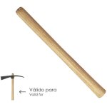 Manche en bois d�cintroir en c�ne 500 x 23 - 28 mm