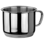 Manche de pot en bak�lite inox 12 cm inox