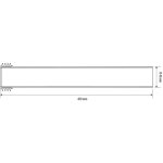 Manchon d'alimentation long pour bati support - lg 450 mm