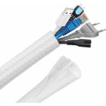 Manchon de cache câble réglable, 12mm - 6m range gaine câble tressé en pet, protection gestion des câbles ... Manchon de cache câble réglable, 12mm - 6m range gaine câble tressé en pet, protection gestion des câbles ...