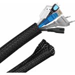 Manchon de cache câble réglable, 3m range gaine câble tressé en pet, protection gestion des câbles pour ... Manchon de cache câble réglable, 3m range gaine câble tressé en pet, protection gestion des câbles pour ...