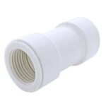 Raccord d'�vacuation pvc 20 mm ? manchon stabilis� uv ? r�sistant aux chocs ? compatible chaudi�res � ...