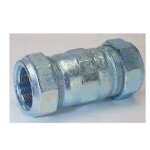 Manchon droit � compression tube acier 33, 7 mm (1')