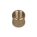 Manchon messing droit f / f 1 / 2' - - 5021879980786 - universeel