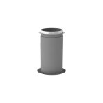 Econoname - manchon plastique dalle 125 l 275 mm - mdf125 - l275 mdf125 - l275