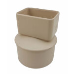 Adequa - manchon pvc Ø100 pour sortie tube alu 82 x 56 mm sable pour gouttiere Adequa - manchon pvc Ø100 pour sortie tube alu 82 x 56 mm sable pour gouttiere