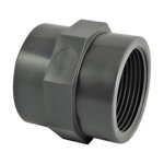 Raccord pvc pression - manchon pvc pression � visser ff 2''