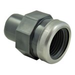 Codital - manchon pvc pression m�le 63 mm, femelle � visser 50x60 renforc�