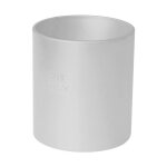 First plast - manchon pvc pour tube de descente Ø80 - gris First plast - manchon pvc pour tube de descente Ø80 - gris