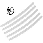 Manchon thermor�tractable pour p�che 10cm, accessoire terminal eva pour ligne (50 pi�ces 3. 5mm)
