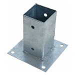 Manchon � visser manchon de poteau support de poteau manchon de terre 81x150 mm