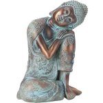Mandala sculptures, statue de bouddha figurine m�ditation d�cor bronze couleur antirouille sculpture ...
